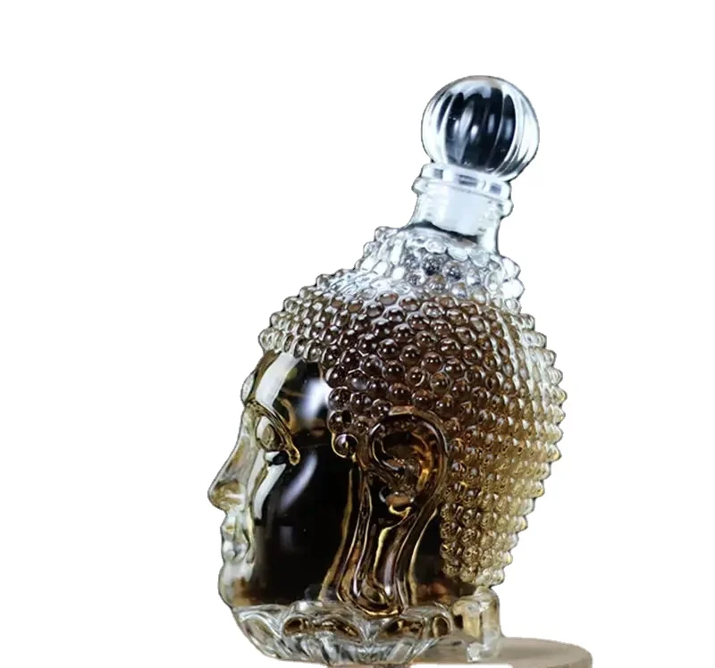 Wilk-Brandy Liquid Rum Tequila Spirit Gin Alcohol Vodka Whiskey Glass Bottles With Cap