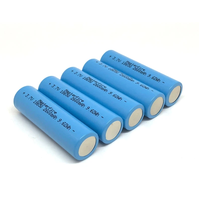 MasterFire 18650 2600mah 3 7 V 9.62Wh перезаряжаемая литий-ионная батарея для