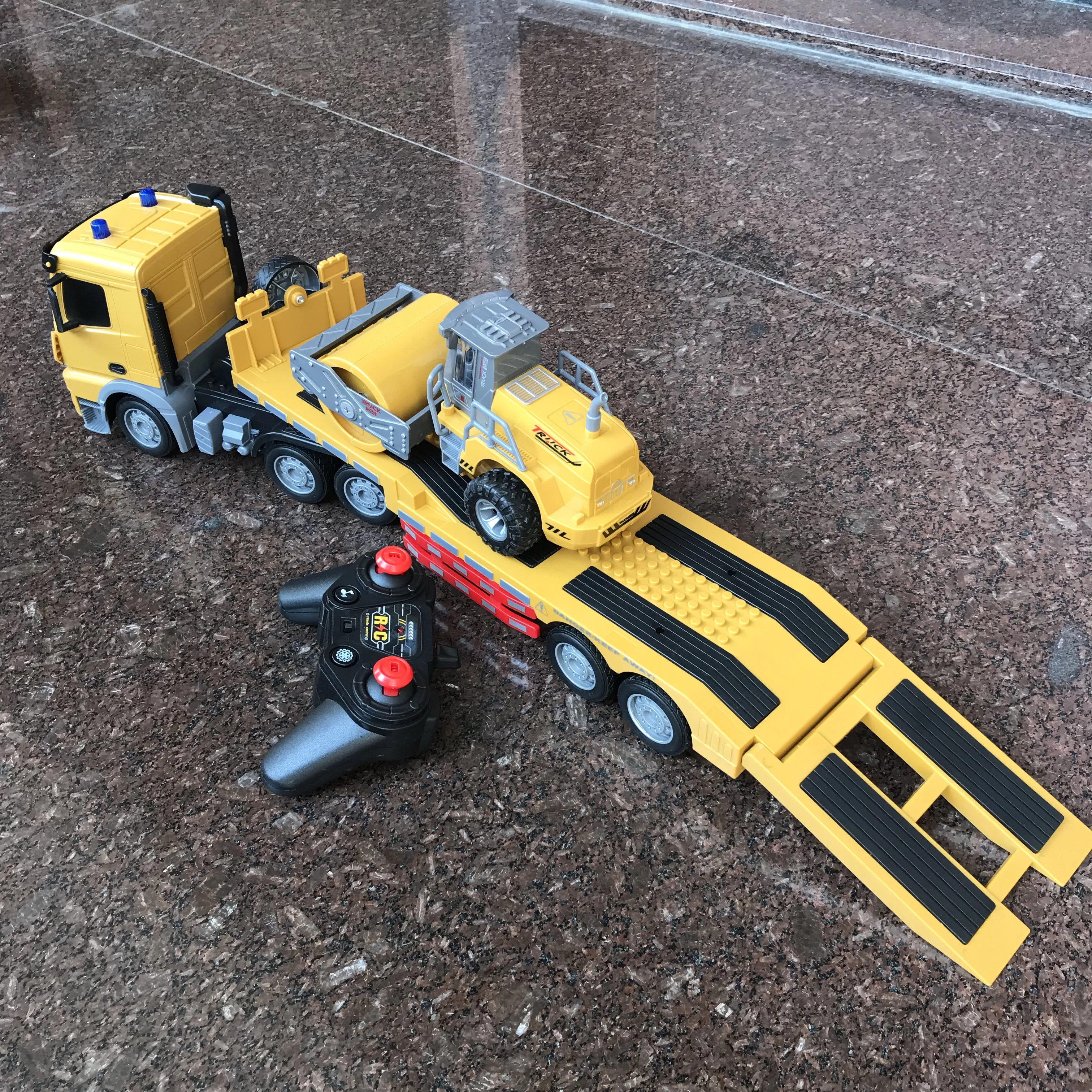 car rc truck action trucks construction toy flatbed truck juguete trailer a control remoto electric cars toys vehicle kids toys