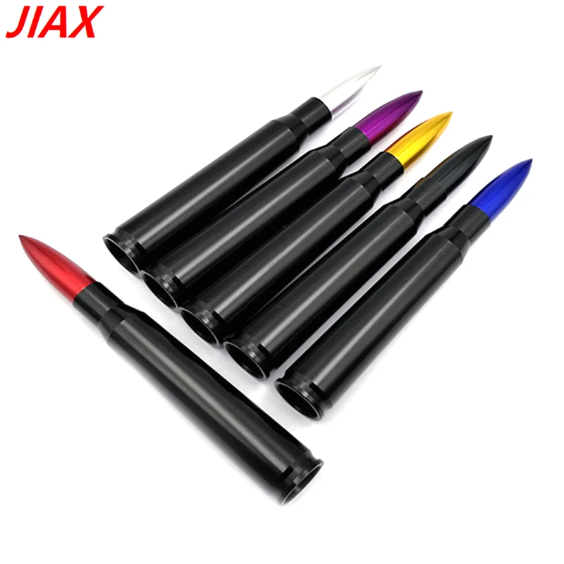 50 Cal American Car Trucks Bullet Antenna Aluminum Billet Hard Anode Colour Bullet Antenna Fits Dodge Ram 1500 Ford F150 Raptor