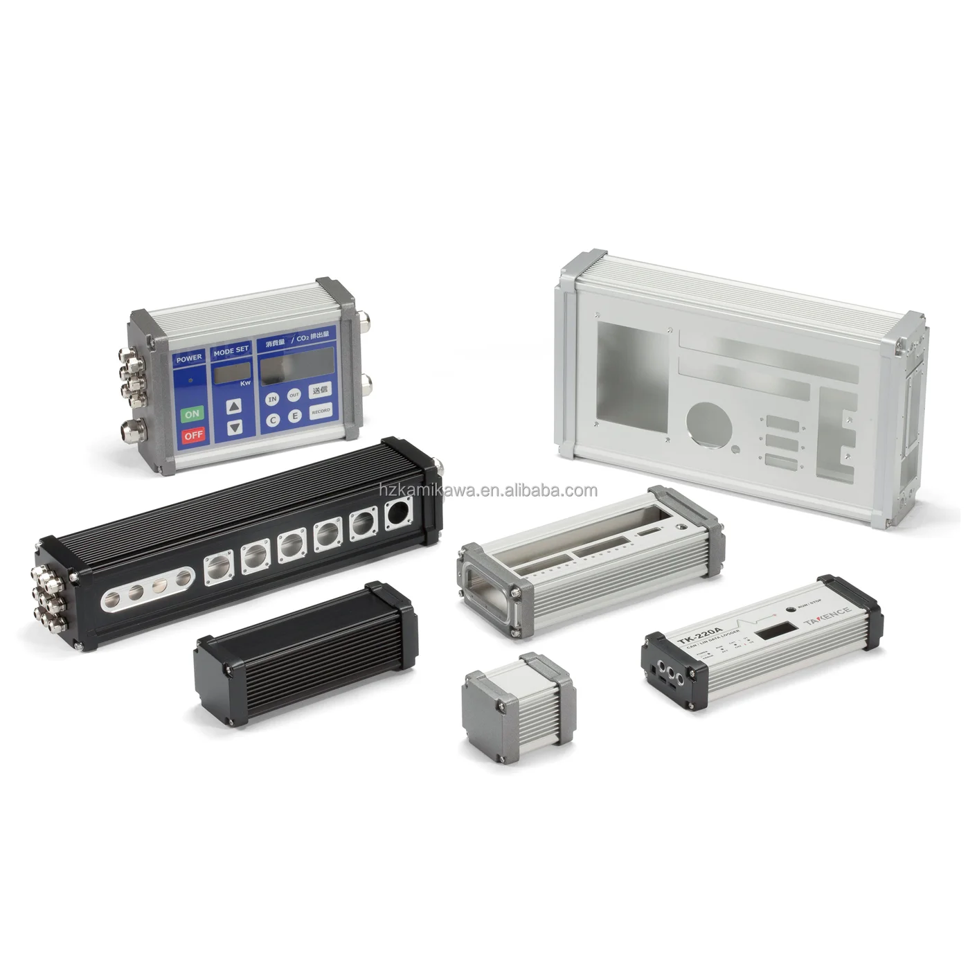 Custom ip68 aluminum electrical junction box control waterproof box electronic aluminum enclosure