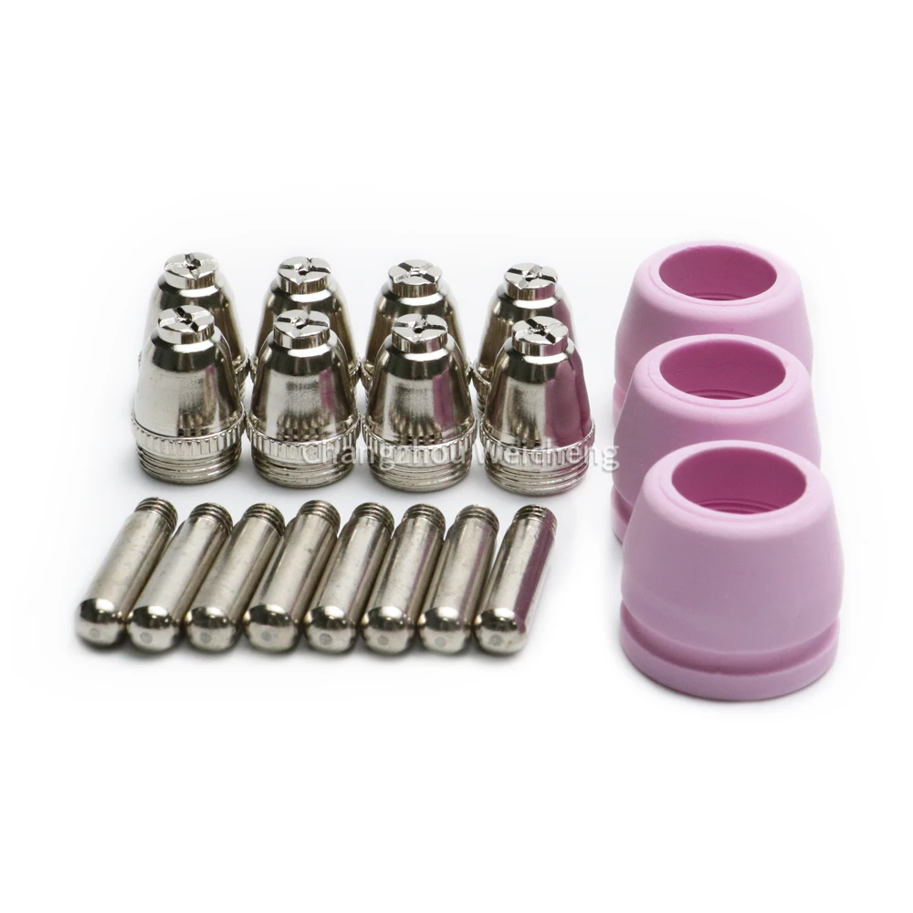 AG60 SG55 cutting torch air plasma gas cutting copper Hafnium silk electrode and nozzle