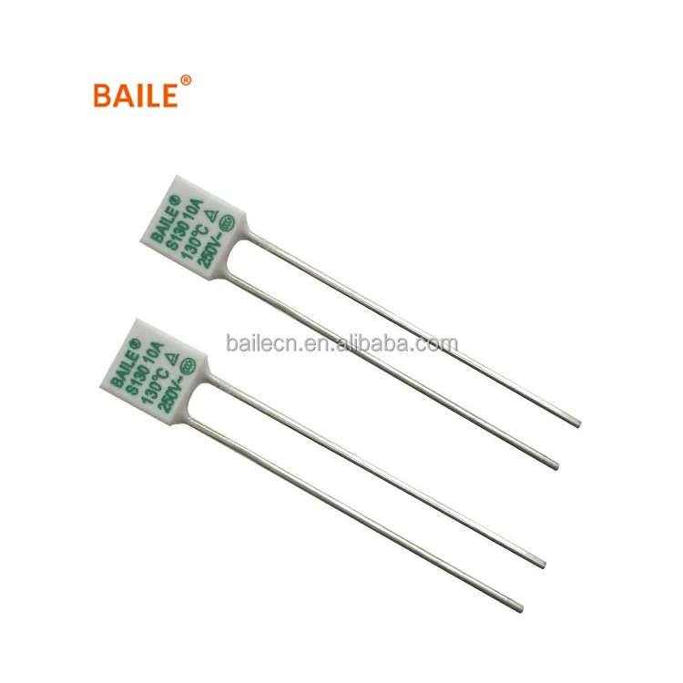 BAILE YSTP Series high quality lightning protect thermal fuse link for switch 130c 2a 250v