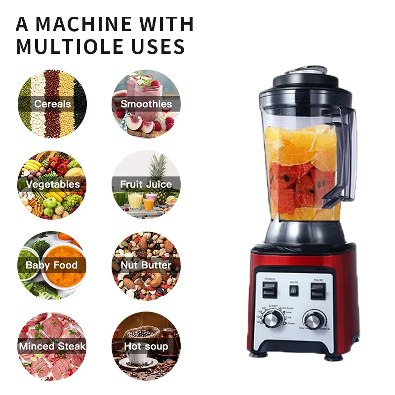4 liters heavy duty juicer mixer blender 110 volts for restaurant commercial