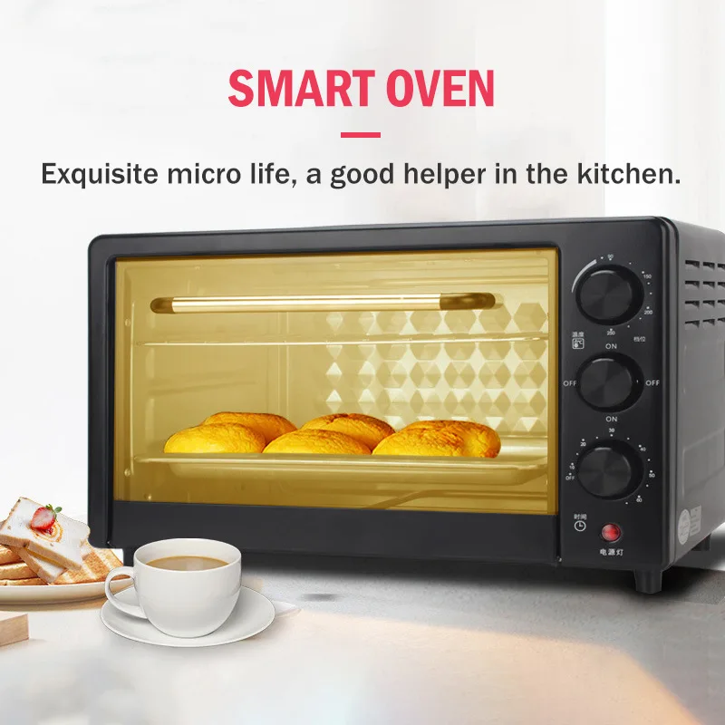 12L 22L 48L Home baking multifunctional large capacity tabletop cake oven electric oven