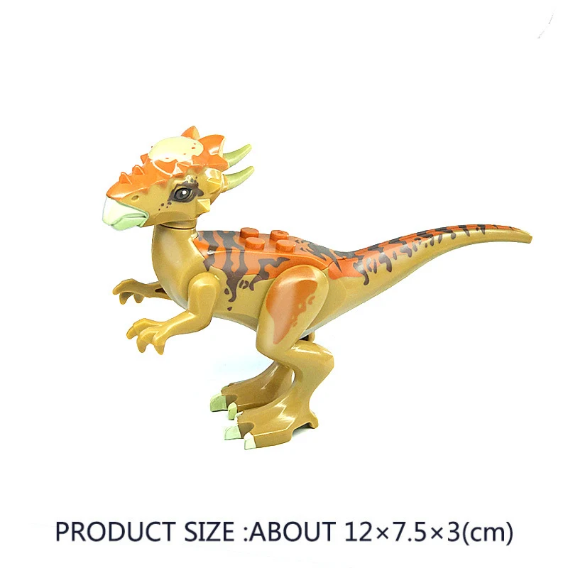 Jurassices Dinosaur Toys Blocks 3D Bricks Building Blocks Dinosaur for Kids Action Figure