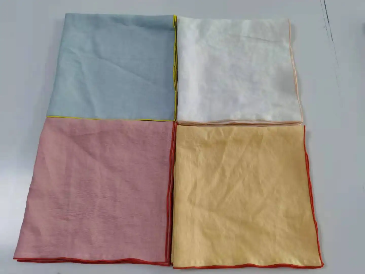 popular narrow hem, locking/scrolled up hem high quality French pure flax linen napkins with stone washing for wholesale ,rent