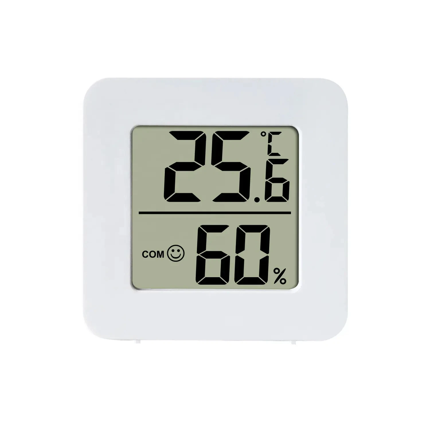 TPM-55 New Indoor mini LCD smiley Thermometer Hygrometer