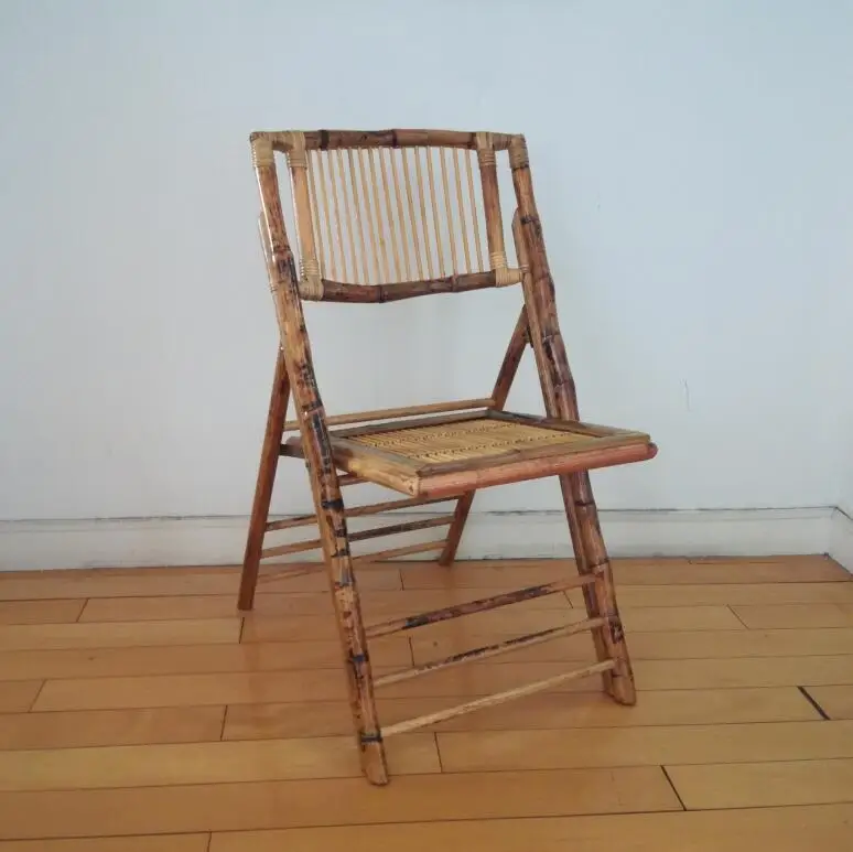 Дешевый винтажный Лидер продаж уличный садовый бамбуковый складной стул для мероприятий (62249966514)
