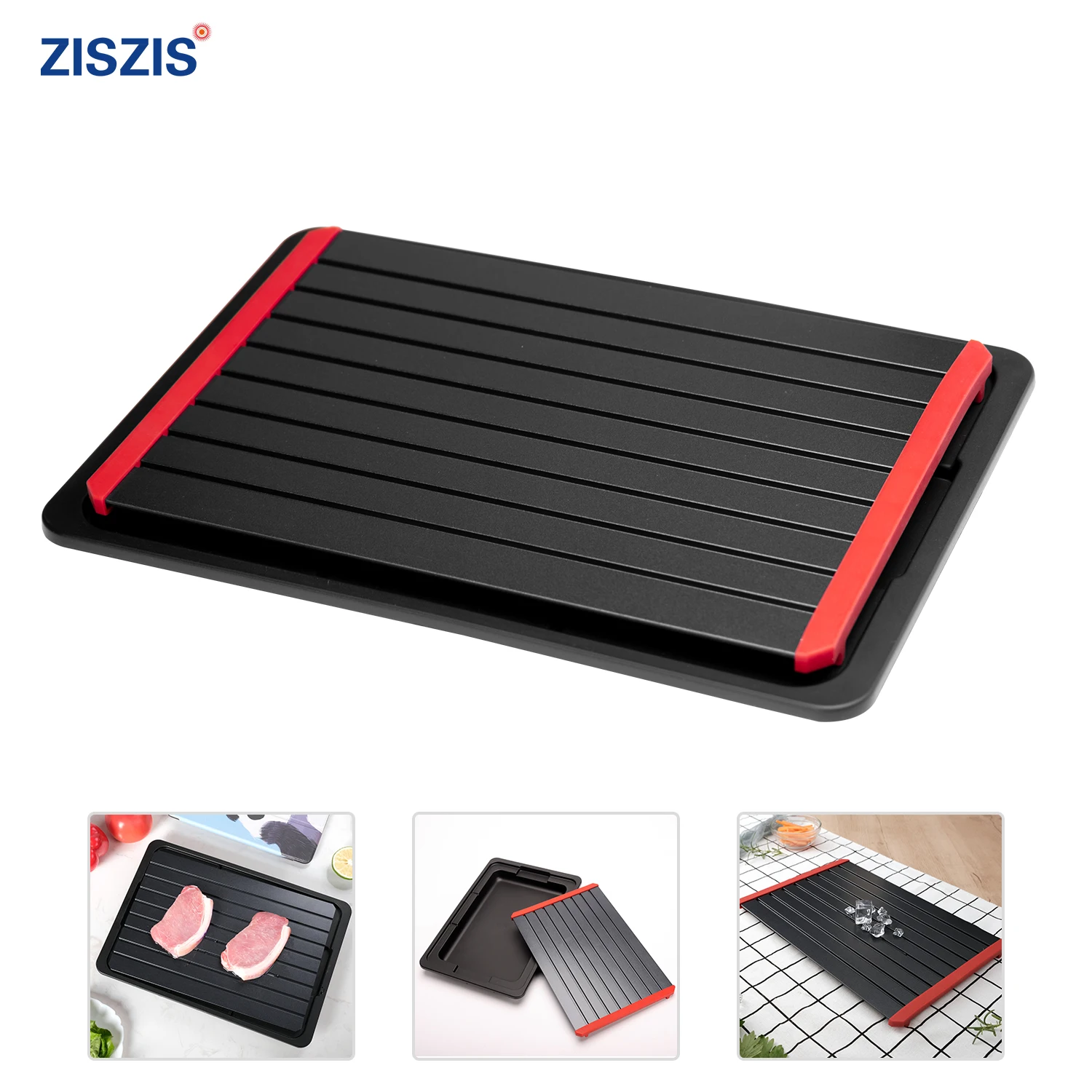 Лидер продаж, кухонные инструменты, поднос для быстрого размораживания, поднос для размораживания мяса, алюминиевая доска для размораживания