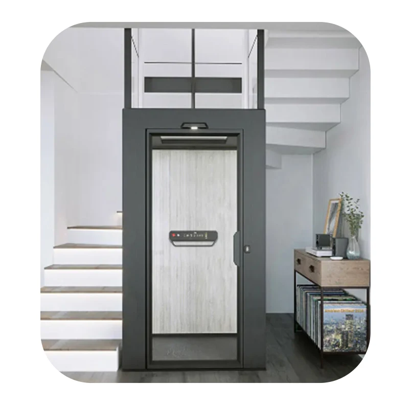 Indoor/Outdoor 2-4 Floors Cheap Home Elevator, Customized Villa Elevator, Lift for Safety of Houses