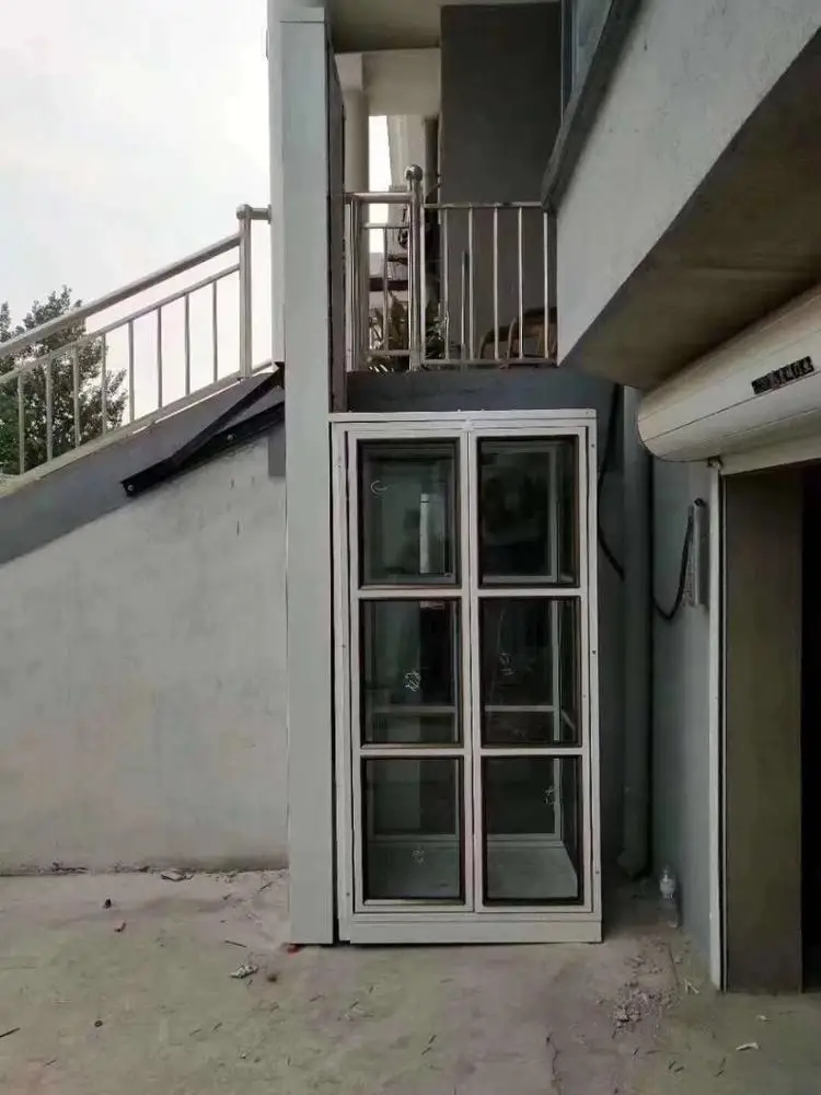  Wemet мини домашний лифт для наружного и внутреннего жилого дома