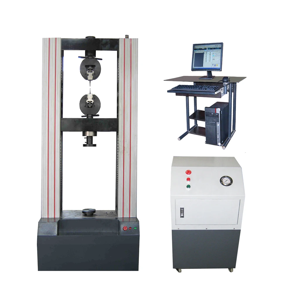 the newest 20 ton 200kn hydraulic automatic clamping electronic universal tensile strength testing machine