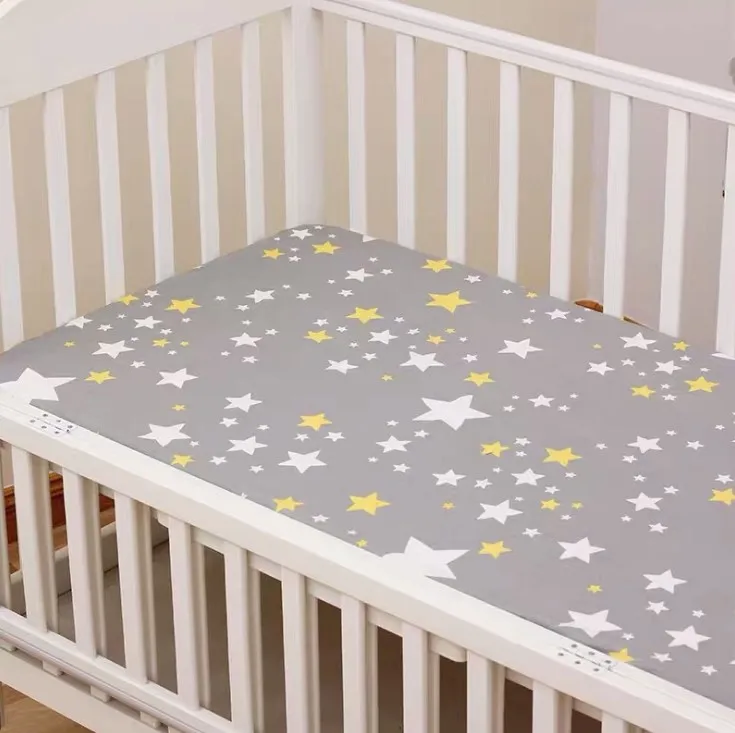 bassinet sheets neutral nestig wave crib  bees bassinet fitted sheet