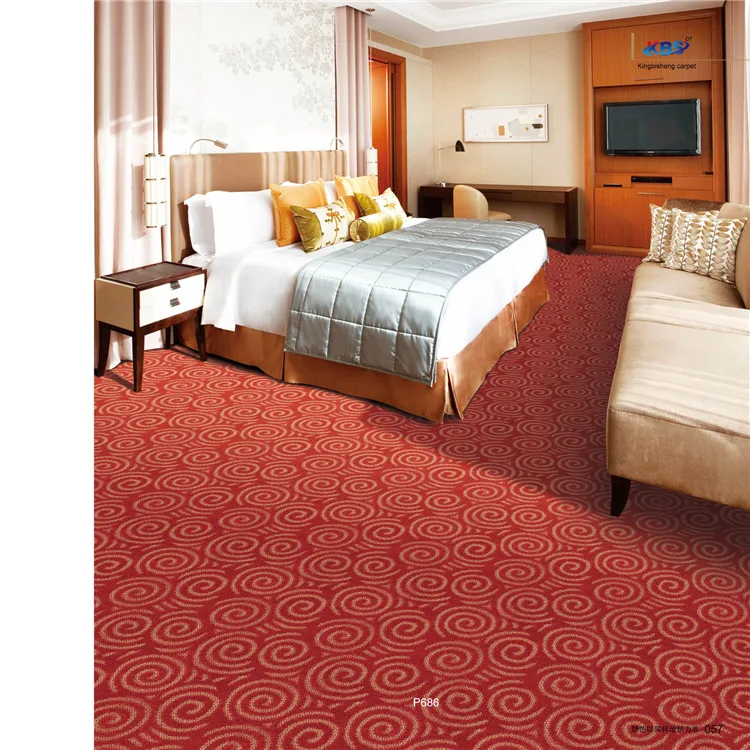 modern oriental design wall to wall carpet