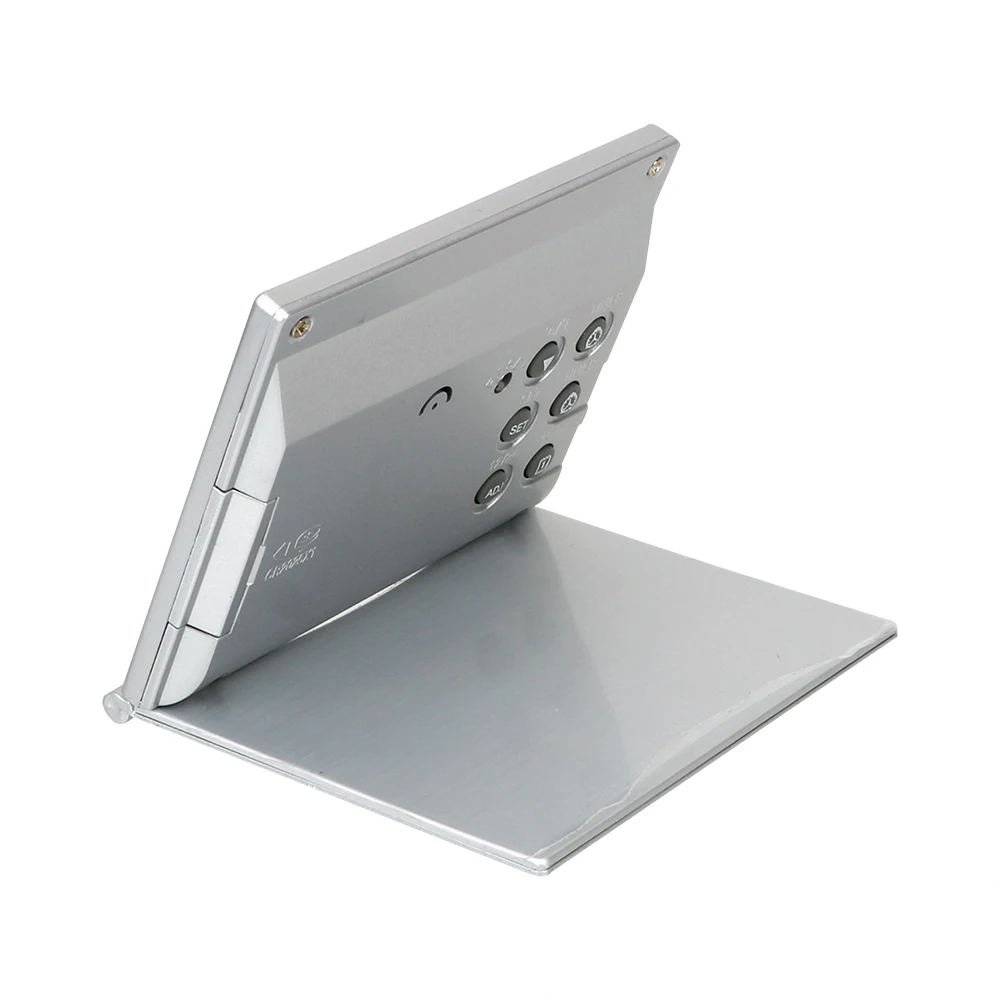 Foldable Electronic Digital Watch Clock Daily Alarm Time Date Temperature Timer Portable Lcd Desk Clock Home Decor