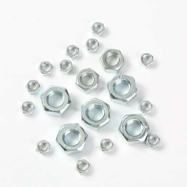 Factory Price DIN929 Carbon Steel M5 M6 M8 M10 M12 M16 Hex Weld Nuts For Furniture Sale for Mid East South America Market