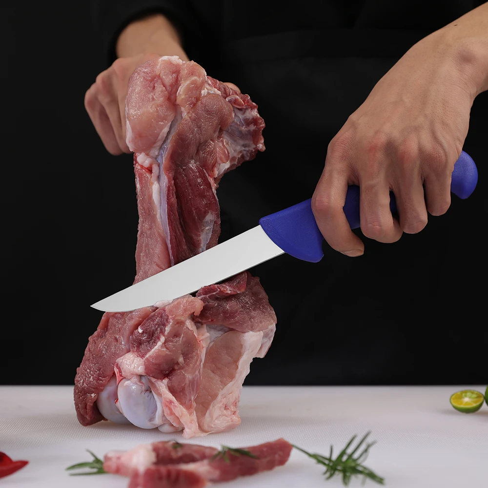 Latest Custom Manufacturing Pp Handle Cutting Knife Chef Cutlery 3 Piece Professional Knife Combo Set