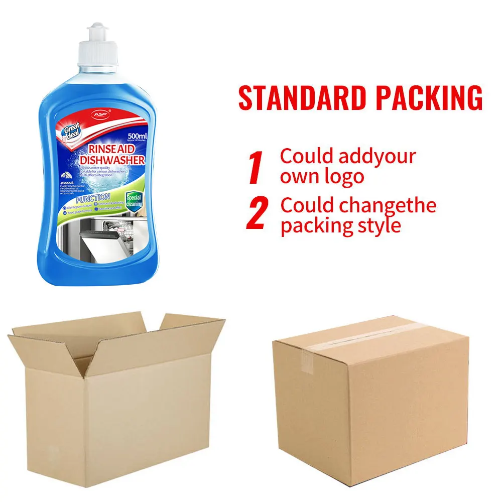 Food grade formula rinse acid clean your dishwasher