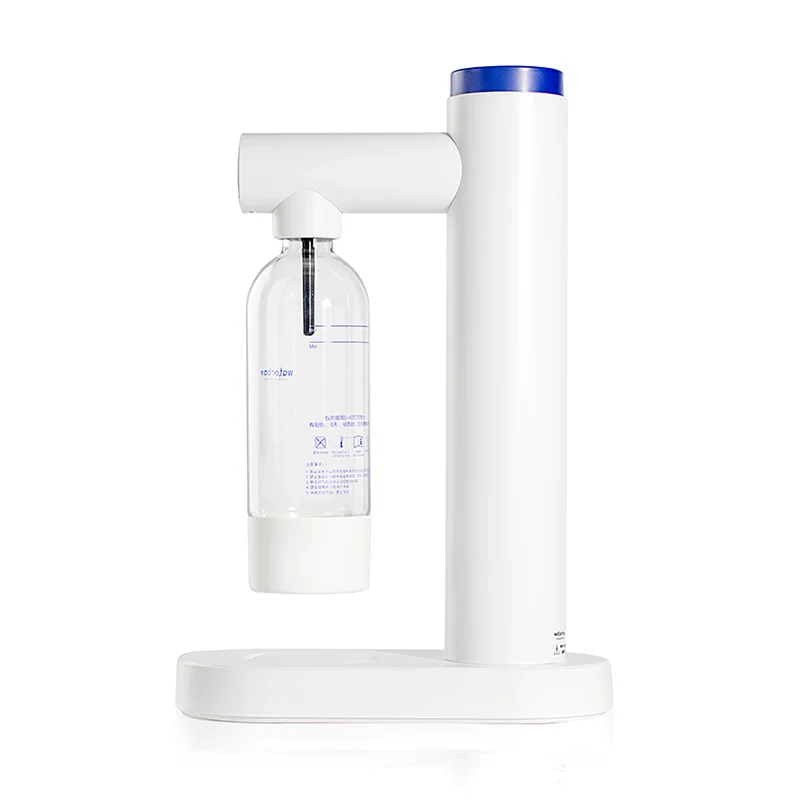 Portable Sparkling Water Maker Bottle Manual Desktop Home Eco Plastic Hand Press Carbonated Soda Water Maker
