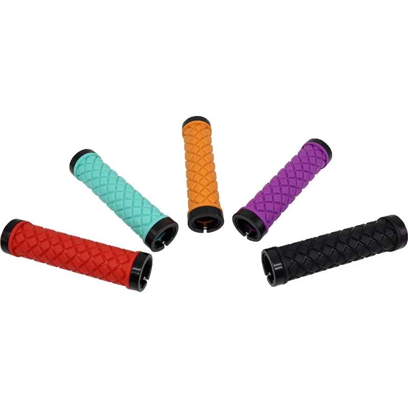 OEM/ODM резиновый руль мягкий запираемый MTB захват удобный Противоскользящий велосипедный чехол Аксессуары для езды