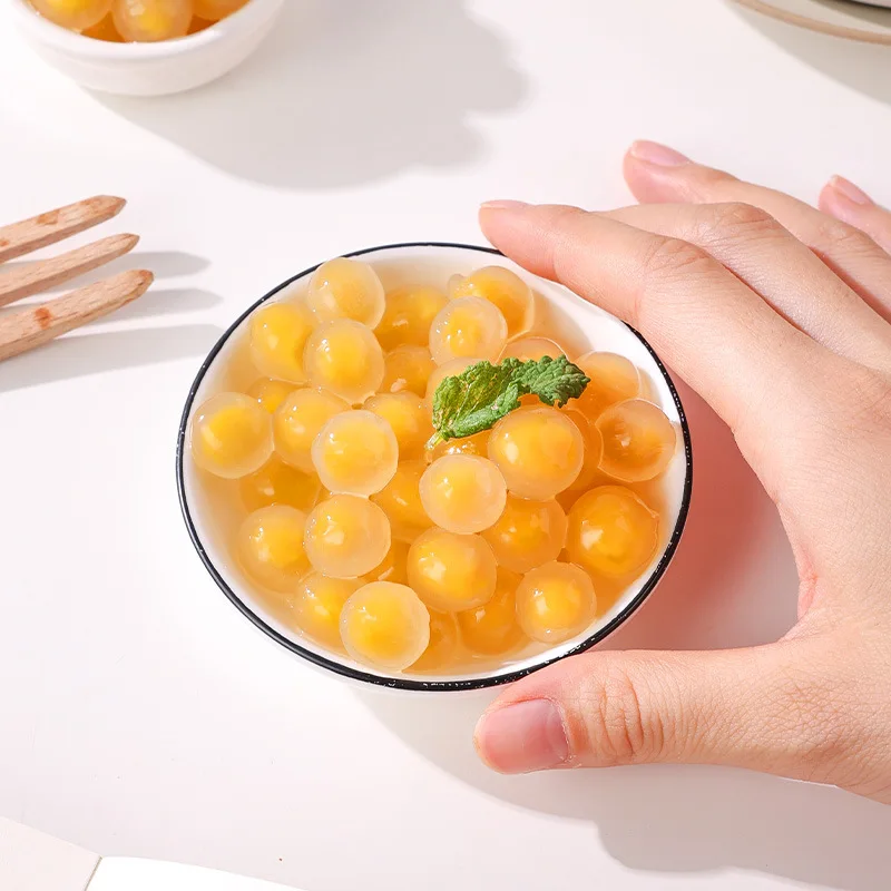 Хит продаж тапиока жемчуг вкус манго мгновенное всплание Boba Bubble молочный