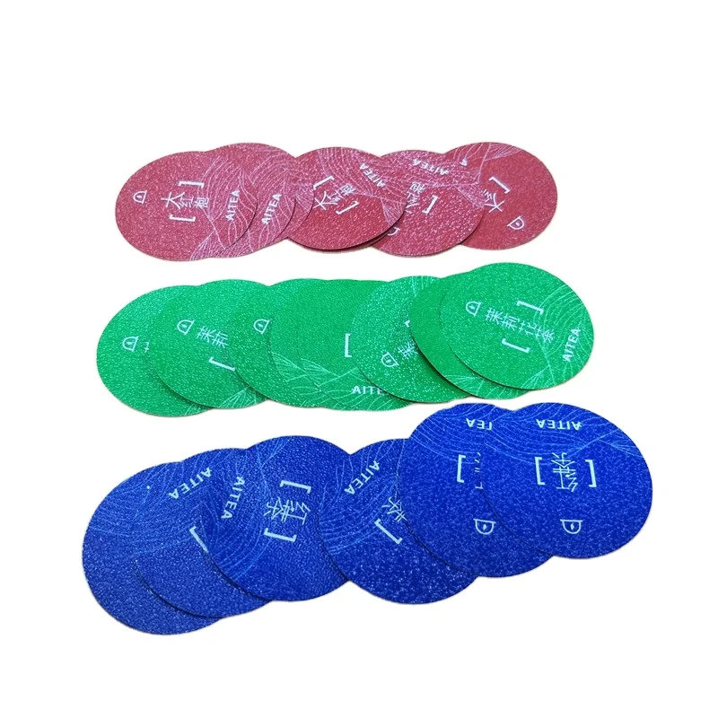 Aluminum foil heat seal lids for K cup coffee cup / sealing nespresso capsules