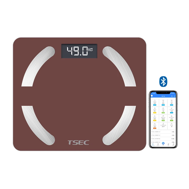 Leaone Household Best Seller New Arrival Body Fat Scale Oem Wholesale Design Healthy Analytical Bluetooth Body Fat Scale