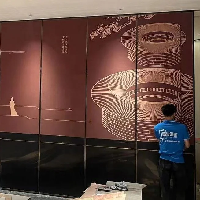 Easy factory Office partition wall aluminum DIY moveable partition for muti-function meeting room