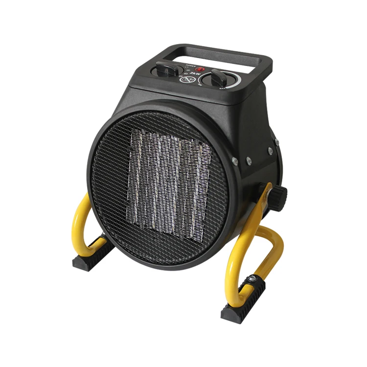 2000W New Low Noise Electric Space Heater Portable Ceramic Industrial Heaters with Thermostat for Sale
