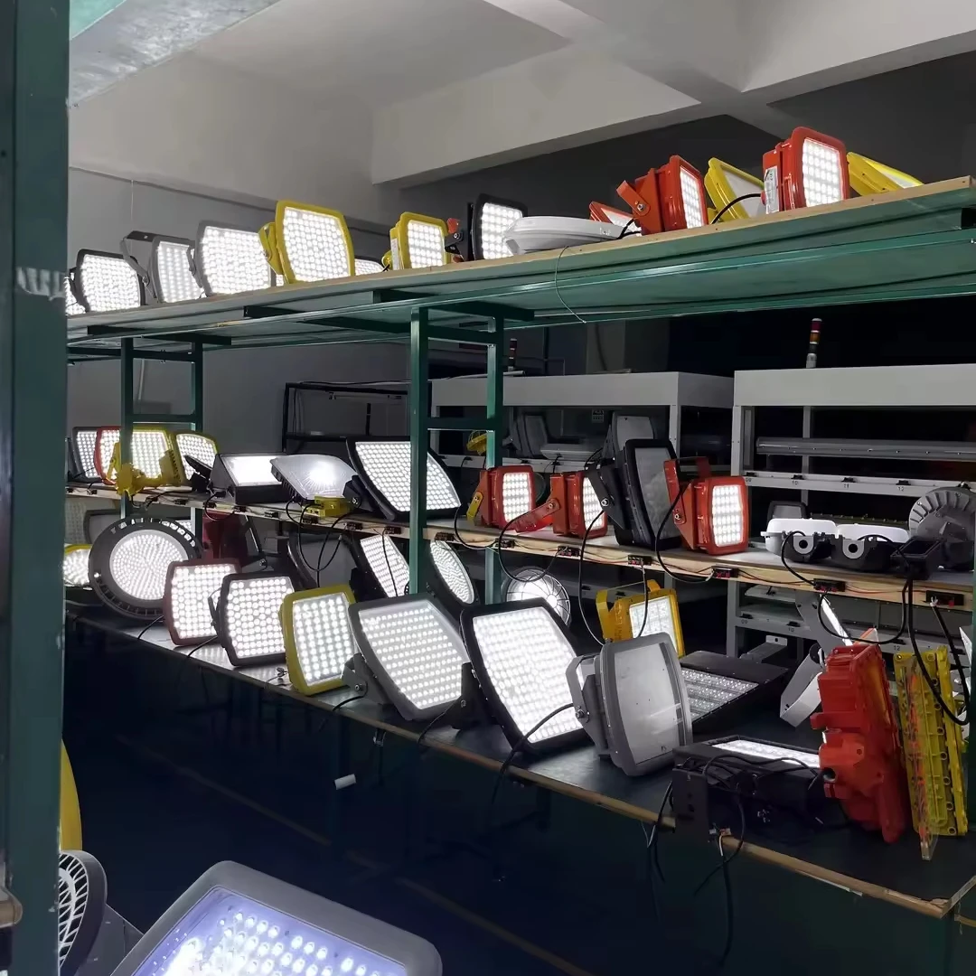 Explosion Proof Led Light Used for Gas Station 20W~200W Surface Mounted Recessed LED Class I Division 2 Atex Led Flood Light