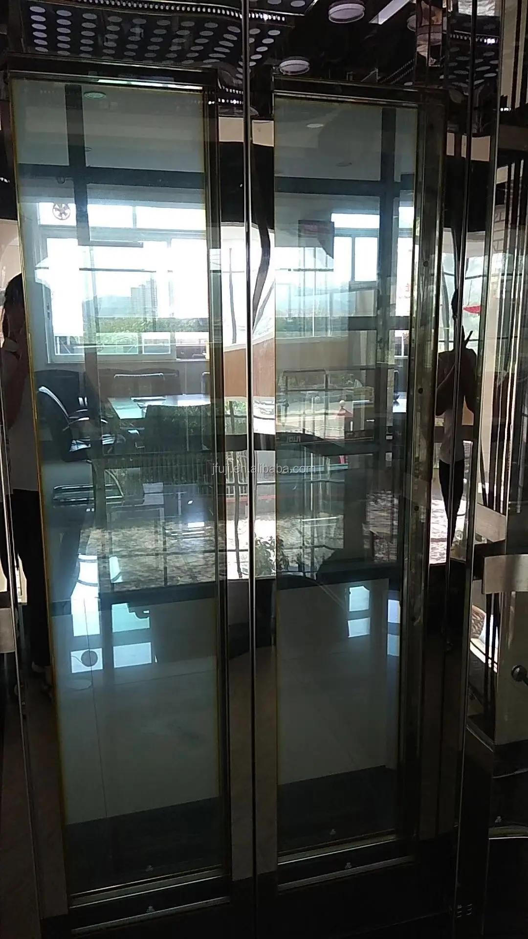 Fuji Sightseeing Elevator Modernization Glass Lift Low Price Residential Panoramic Elevator