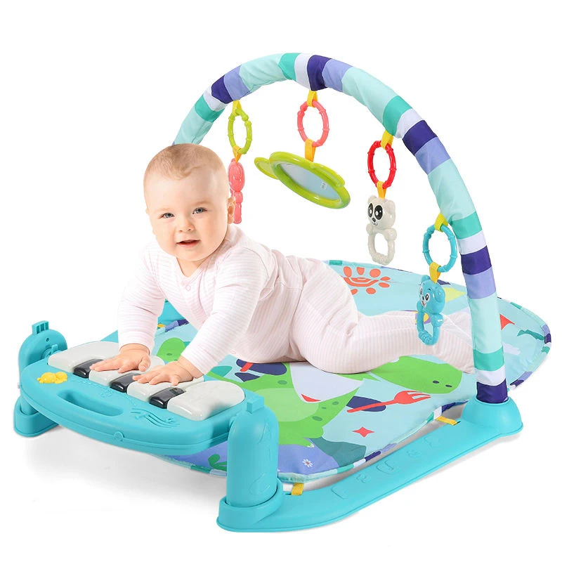 High Quality Modern Foldable Infant Children Kid Newborn Soft Activity Mat Baby Sleeping Piano Music Play