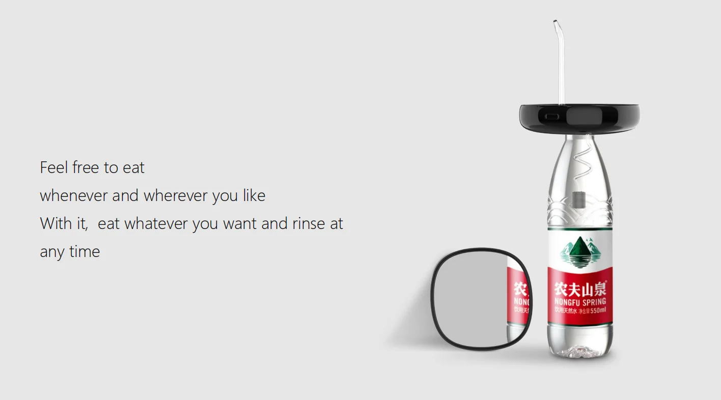 OEM Cordless mouth Irrigator Portable Oral Care Appliance Professional Dental Teeth Cleaner Electric Power Pulse Water Flosser