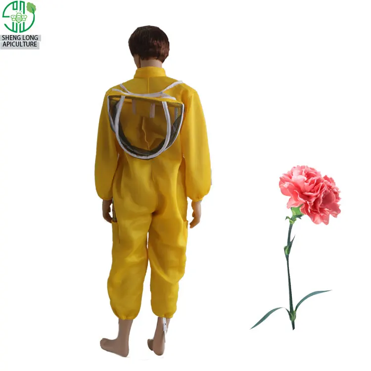 Воздухопроницаемый костюм в виде пчелы с водонепроницаемыми перчатками и очками с защитой от яда для пчеловода
