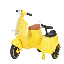 New design  seat removable battery early education kids electric motorcycle four-wheels children electric ride on bikes