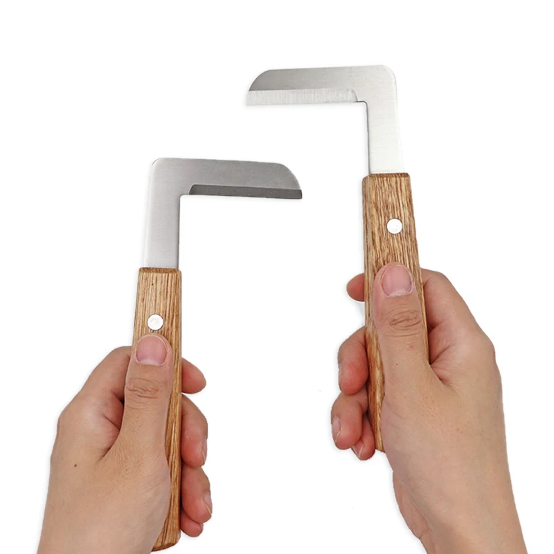 good quality veterinary equipment Horse Cattle Hoof Trimming Tools Hoof Knife for cattle farm