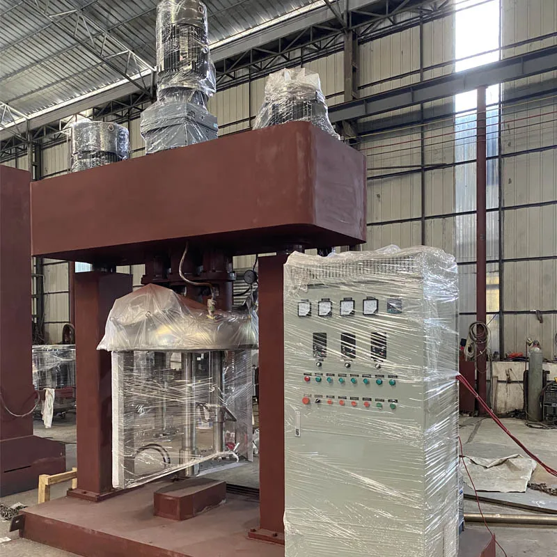 Double Shaft Paddle Mixer 500L Lithium Ion Battery Mixing Machine Double Planetary Mixer