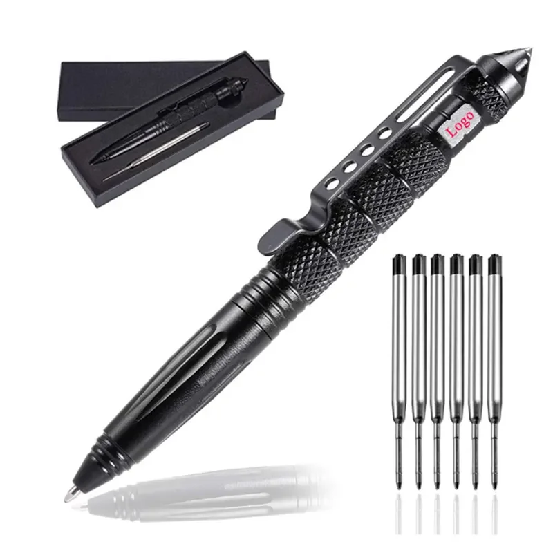 Wholesale Multi-Functional Alloy Tactical Pens For Self Defense