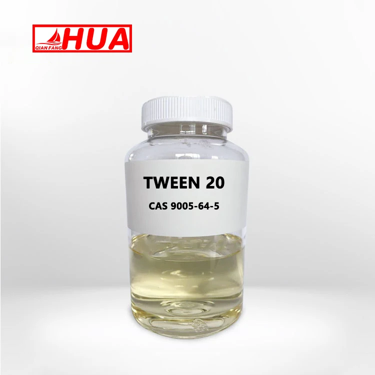 HUA Tween 20 Polysorbate 20 Polyoxyethylene sorbitan monolaurate CAS No.: 9005-64-5 with fast delivery