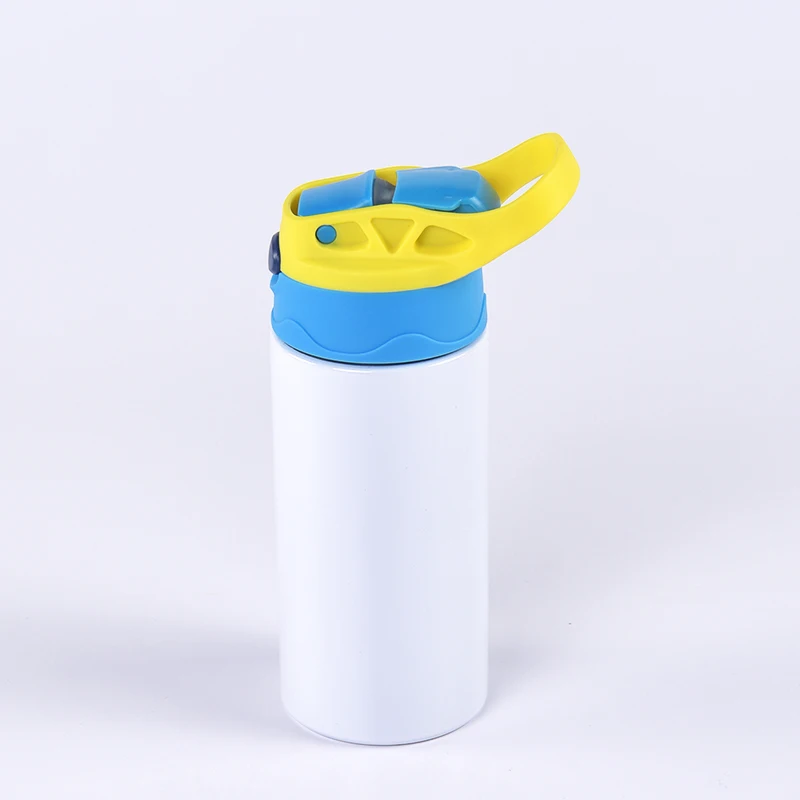 12Oz Custom Personalized Kids Sublimation School Stainless Steel Tumbler Kid Insulated Cartoon Water Bottle For School