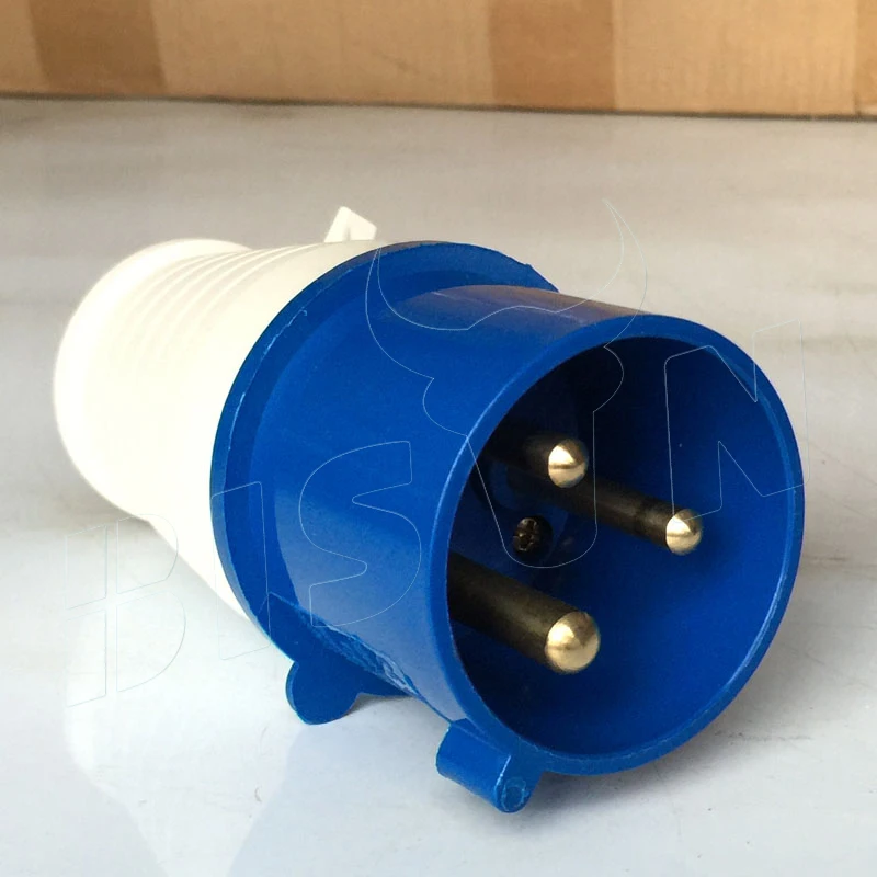 BISON Spare Parts Industrial Plug Black