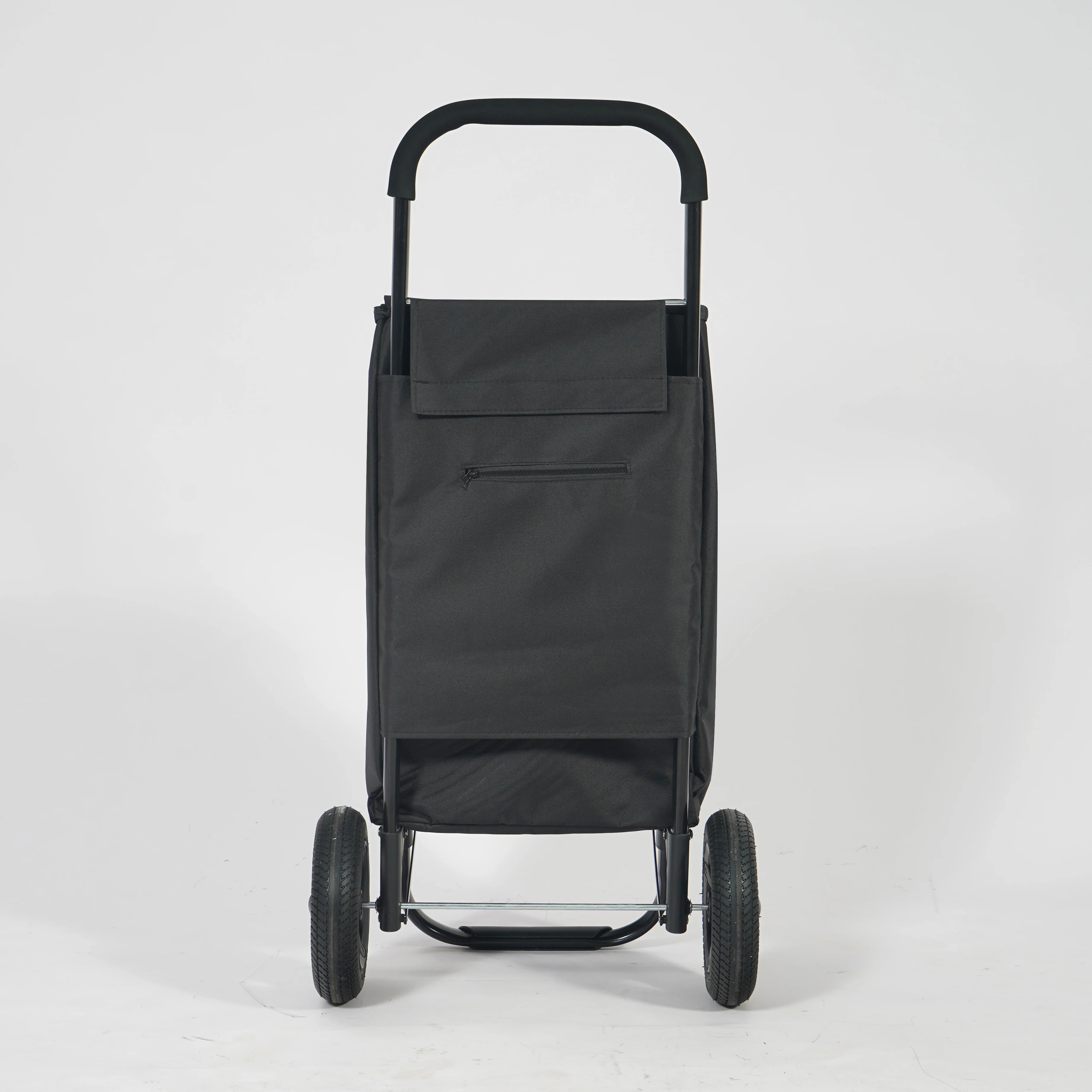Custom Logo Portable Aluminium Travel Golf Carts Detachable Wheel Grocery Shopping Trolley Bag Supermarket Cart