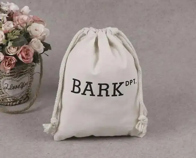 Hot sale High quality Wholesale organic cotton drawstring bags cotton muslin drawstring bags