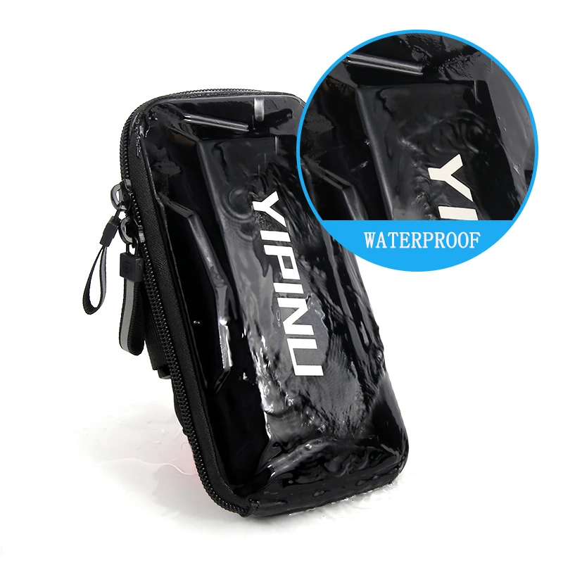 
YIPINU Waterproof With Logo Arm Mobile Phone Gym Multifunctional Outdoor Sports Bag running arm band 