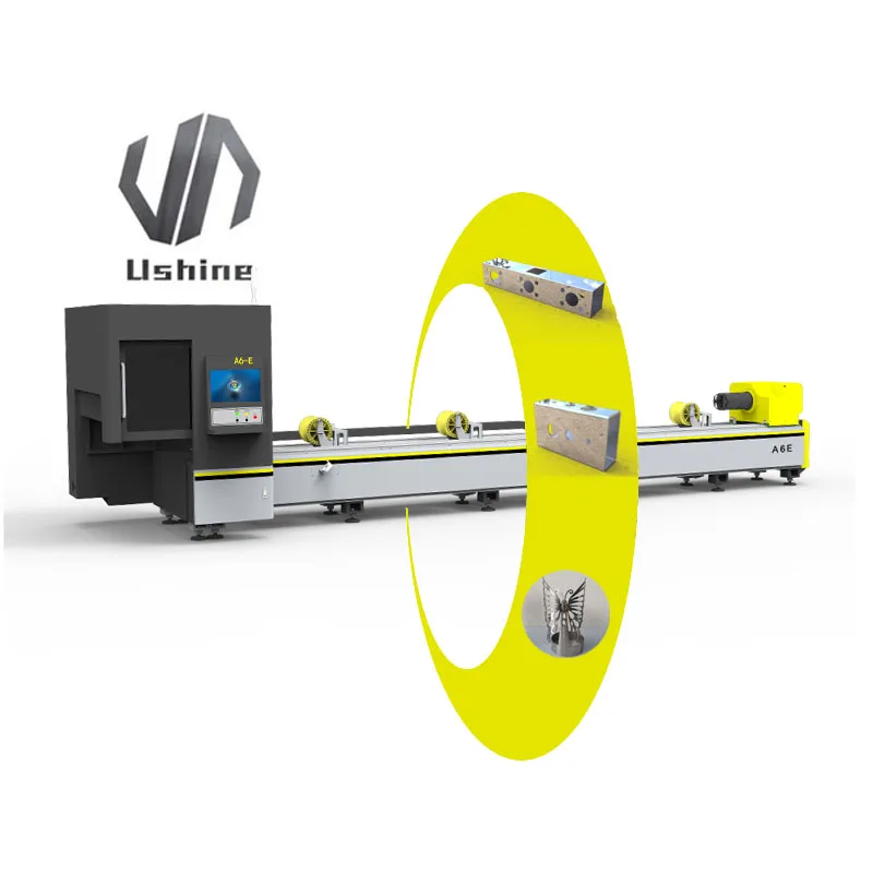 High-speed aluminum pipe cutting machine for industrial use with advanced features and precision