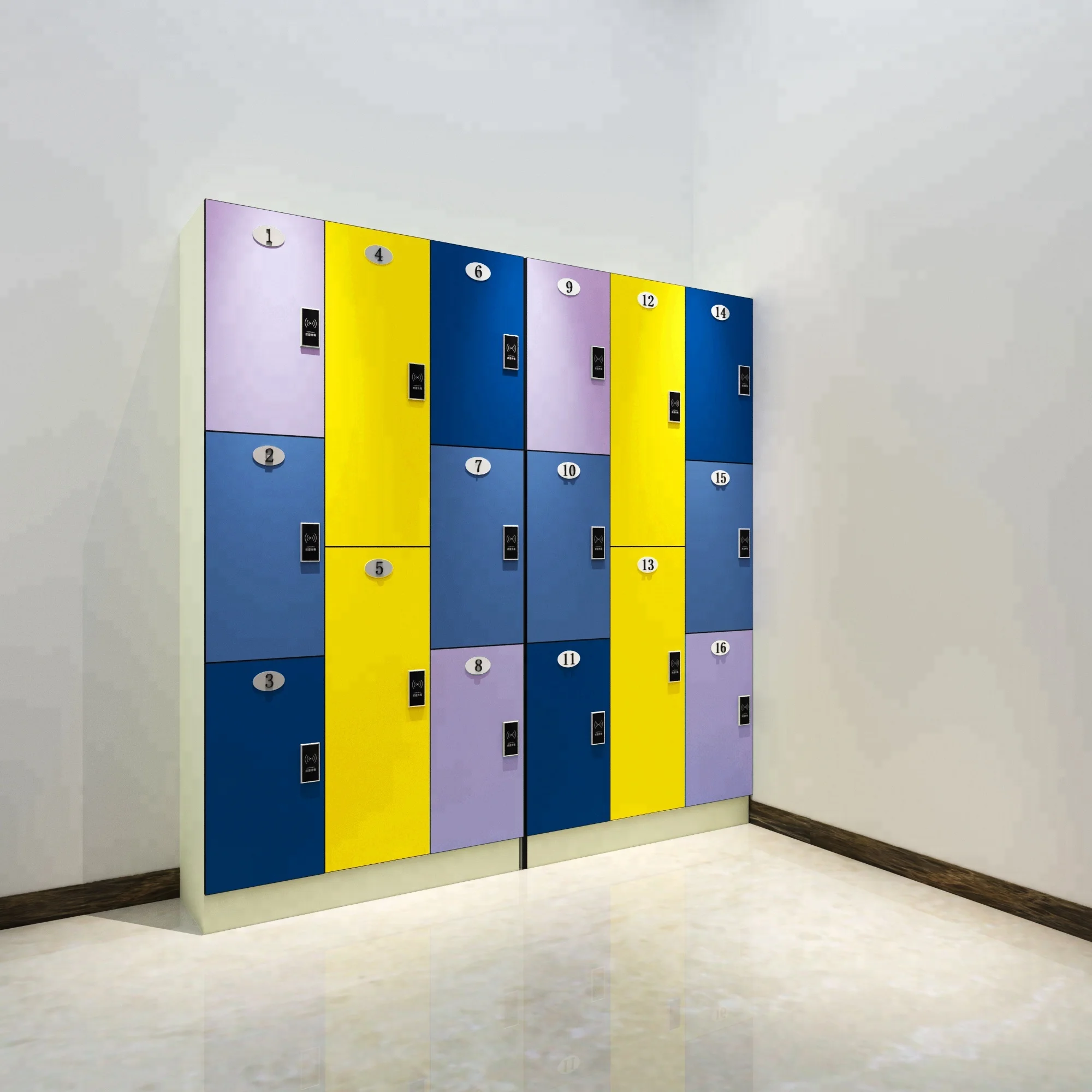 FMH Cheap hpl Compact laminate locker small for gym club