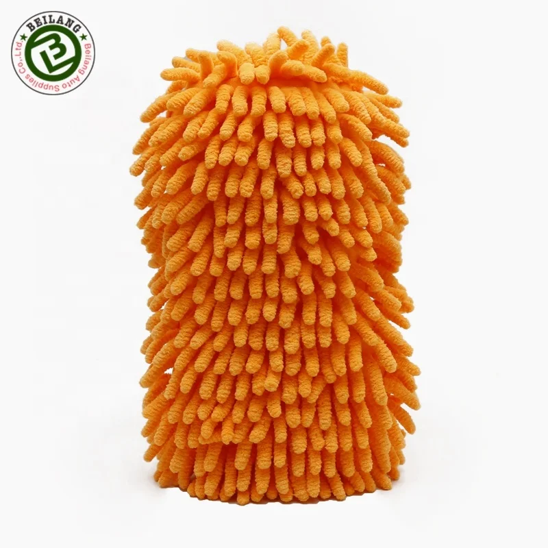 Auto Cleaning Tool Microfiber Chenille Car Washing Sponge Pad