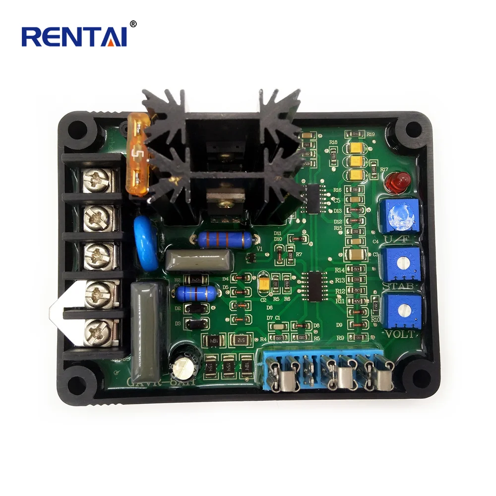 Hot Sell Generator Universal Voltage Regulator AVR gavr 8A Green AVR GAVR-8A