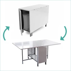 Многофункциональная Мебель для дома, настенная Складная консоль, стол для экономии места, обеденный стол со скрытым стулом